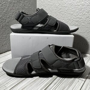 HF Baresandals IV Ergonomic Ultra-Lightweight Barefoot Sandals grey men size 5.5